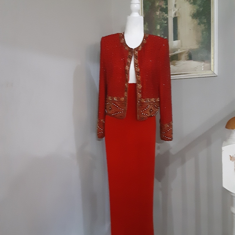 Size Large Vintage Red Suit MOB